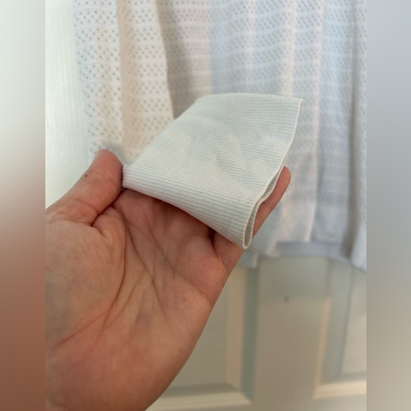 Lululemon white long sleeve; size 12; $40 - Picture 2 of 8